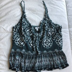 Tie Front Tank Top